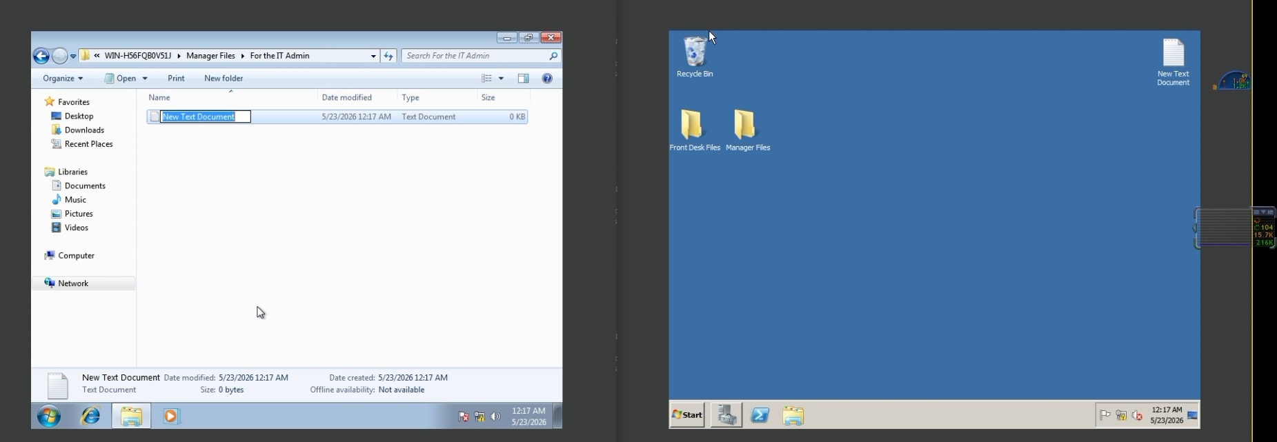 Windows Server 2008 setup
