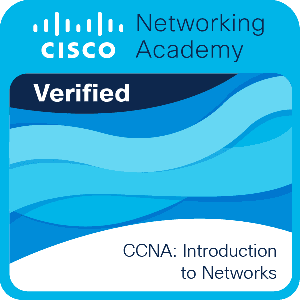 CCNA 1: Introduction to Networks badge